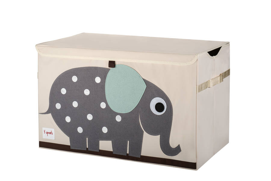 colorful toy chest