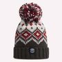 Graphite Red Tyrol Nordic Reflective Superbobble Hat, thumbnail 2 of 5