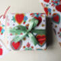 Heart Illustrated Wrapping Paper, thumbnail 3 of 4
