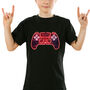 Neon Video Game Unisex Child Or Adult T Shirt, thumbnail 4 of 5