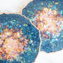 Iridescent Rose Gold Geode Resin Coasters, thumbnail 12 of 12