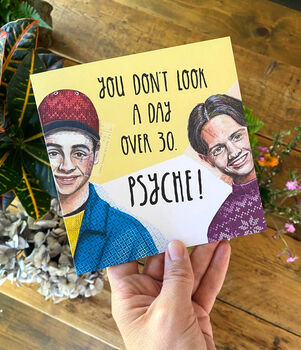 Ant And Dec 'Psyche' Birthday Card, 3 of 3