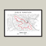 Personalised Dublin Marathon Gift Print, thumbnail 1 of 3