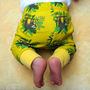 Organic Sloth Baby Leggings, thumbnail 3 of 6
