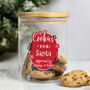 Personalised Christmas Cookie And Sweets Jar, thumbnail 1 of 4
