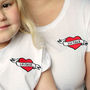 Mummy And Me Heart T Shirts, thumbnail 2 of 4