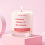 Funny Mother Of The Groom Gift Soy Candle Fabulous, thumbnail 1 of 3