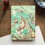 Personalised Hand Marbled Swirl Journal, thumbnail 1 of 5