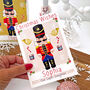 Personalised Nutcracker Christmas Card, thumbnail 4 of 9