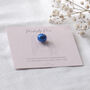 Sapphire Faux Pearl Modesty Pin, thumbnail 6 of 11