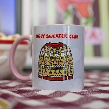 Ugly Sweater Mug – Funny Christmas Coffee Cup, 8 of 8