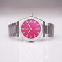 Personalised Wave Watch In Pink, thumbnail 5 of 5