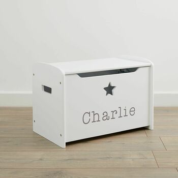 grey star toy box aldi