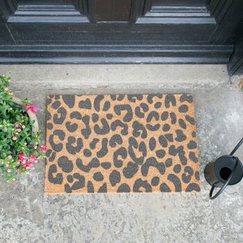 Leopard Print Doormat, 3 of 4