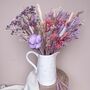 Pastel Pink And Purple Arrangement With Gypsophila, thumbnail 1 of 3