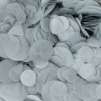 Grey Wedding Confetti | Biodegradable Paper Confetti, 2 of 6