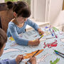 Colour In Under The Sea Tablecloth Kit + 10 Pens, thumbnail 3 of 6