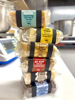 Six Dairy Bestsellers Fudge Slab Display Box, 3 of 7