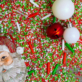 Santa's Coming For Us Sprinkles Mix 100g, 2 of 4