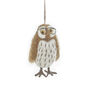 Handmade Felt Wilson The Wise Owl Decoration, thumbnail 2 of 2