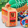 Wooden Toy Fire Engine, thumbnail 2 of 6