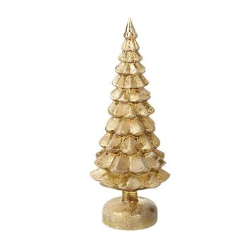 Light Up Vintage Gold Glass Tree, 6 of 6