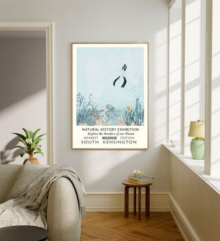 Natural History Museum Deep Sea Art Print, 2 of 4