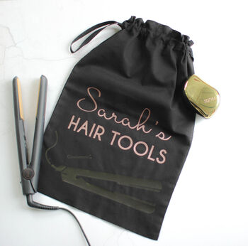 Personalised Bag For Hair Tools, 4 of 5