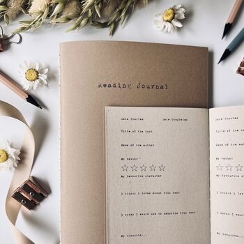 Reading Journal | A5 And A6 | Personalise, 5 of 8