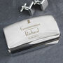 Personalised Groomsman Cufflink Box, thumbnail 1 of 2