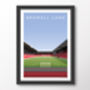 Sheffield United Bramall Lane Modern Era Poster, thumbnail 8 of 8