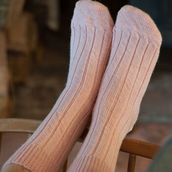 Ladies Alpaca Bedsocks, 2 of 11