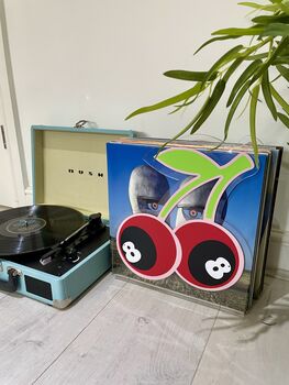 Cherry Magic Eight Ball Vinyl Record Holder, 3 of 6