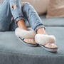 Sen Rose Gold Sheepers Slippers, thumbnail 3 of 10