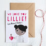 Personalised Kids Valentine's Portrait Card, thumbnail 5 of 6