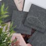 European Cities Slate Coaster Set, thumbnail 1 of 7