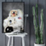 Pet Art Print From Your Photo, thumbnail 4 of 7