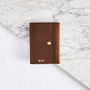 Personalised Luxe Leather Passport Holder, thumbnail 9 of 12