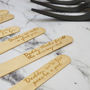 Personalised Funny Plant Marker Set For Dad, thumbnail 7 of 9