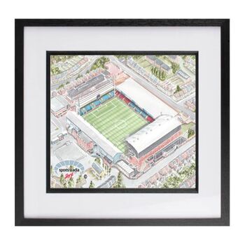 Crystal Palace Fc Selhurst Park Stadium Print, 3 of 3