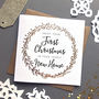 'First Christmas In Your New Home' Foiled Card, thumbnail 1 of 4