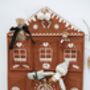 Wall Advent Calendar Gingerbread House, thumbnail 2 of 4