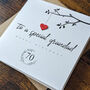 Personalised 70th Birthday Card For Special Grandad, thumbnail 3 of 4