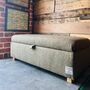 Coffee Table Footstool With Storage In Harris Tweed, thumbnail 1 of 3