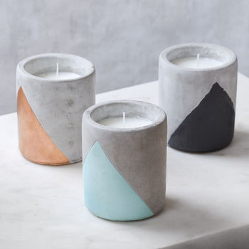 Concrete And Colour Candle Pots, 4 of 4