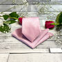 Sweet Pink Shantung Wedding Tie Set, thumbnail 2 of 10