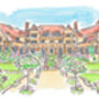 Wedding Venue Personalised Illustration, thumbnail 1 of 8