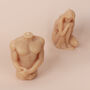 G Decor Male Torso And Crouching Female Candles, thumbnail 4 of 7