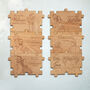 Wooden Jigsaw Photo Drawing Alternative Wedding Guest Book, thumbnail 12 of 12