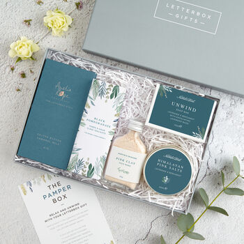 'The Pamper Box' Letterbox Gift Set, 2 of 8